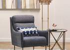Gatwick Armchair -Victor Navy