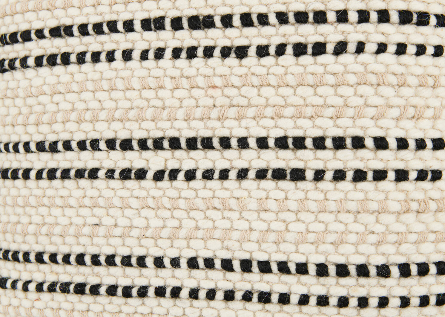 Balan Striped Pillow 20x20 Natural/Bl
