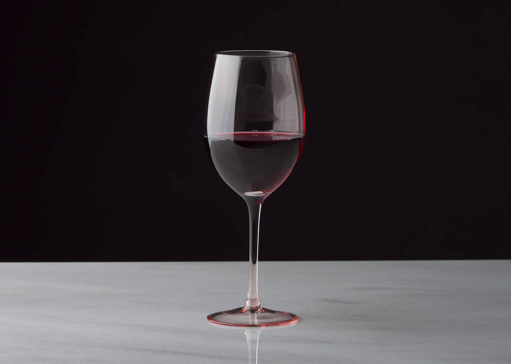 Georgette Wine Glass Pink