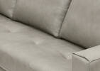 Canapé d'angle en cuir Lucca personnalisé