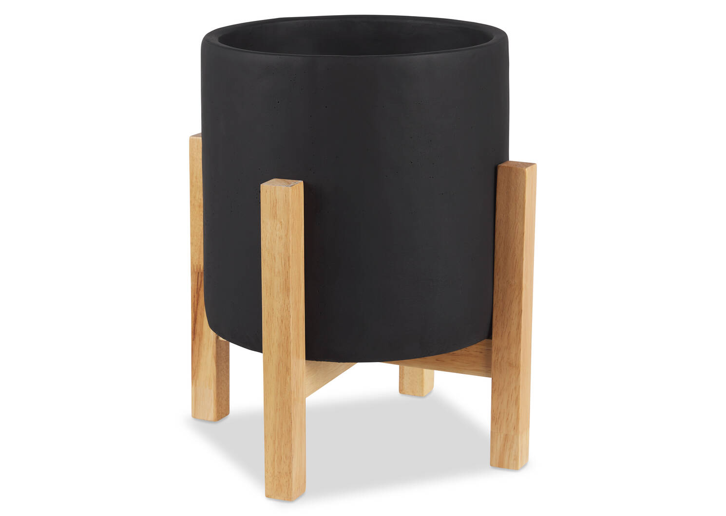 Adah Standing Planters Black