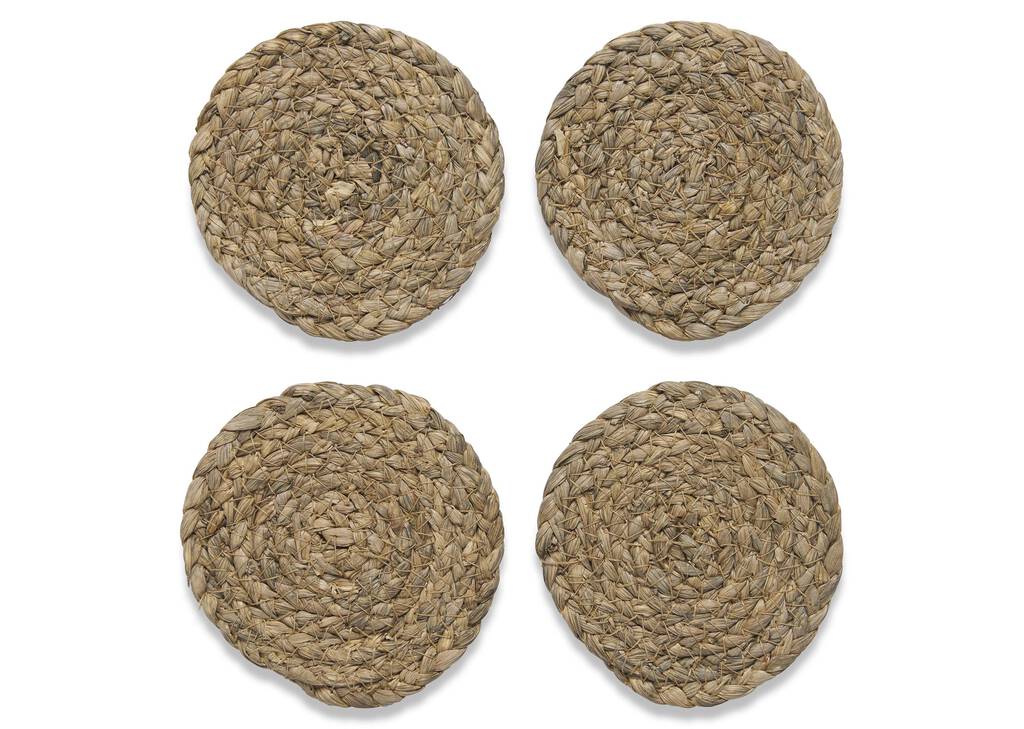 Sai Round Coaster Set Natural