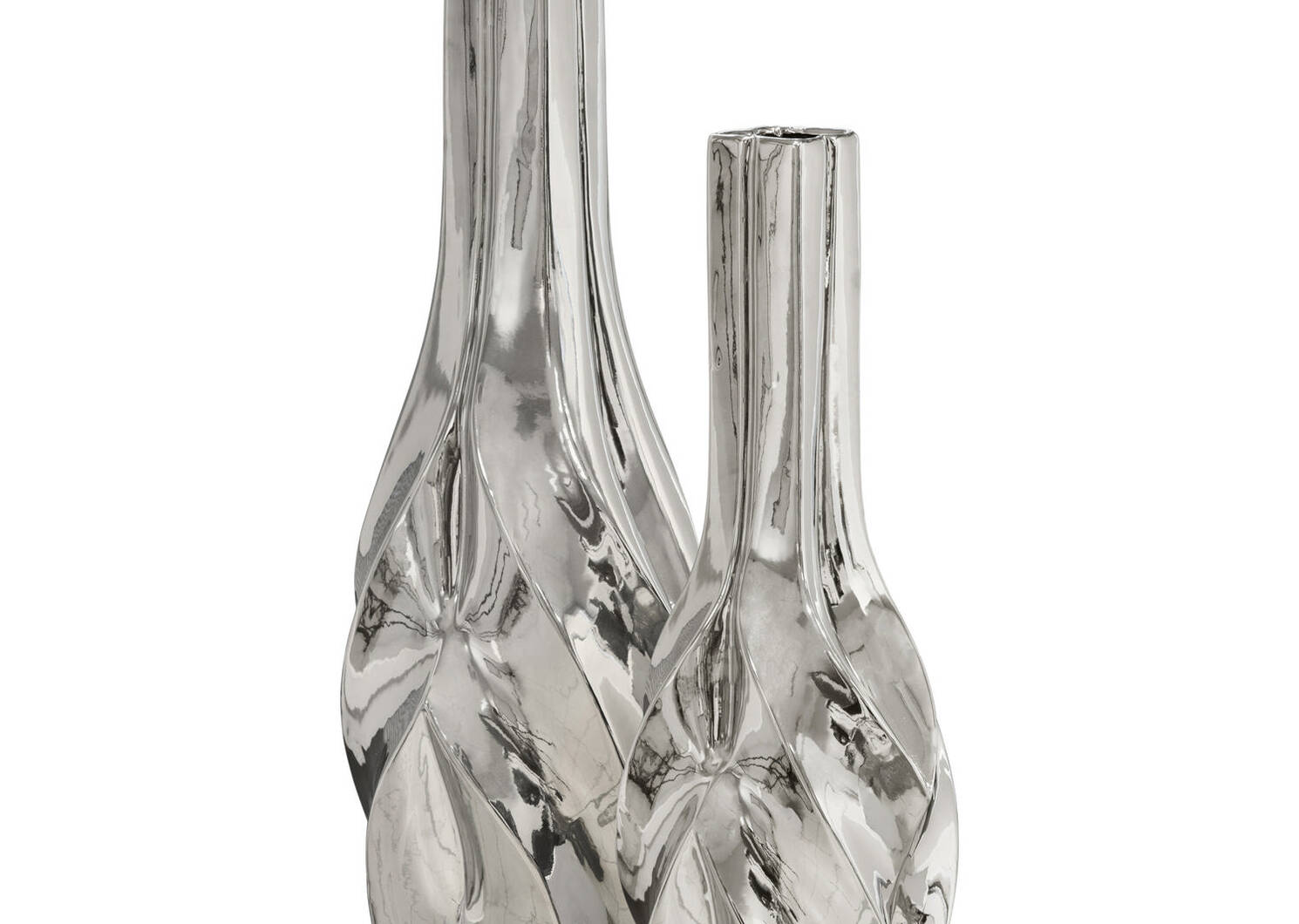 Cherice Vases- Silver