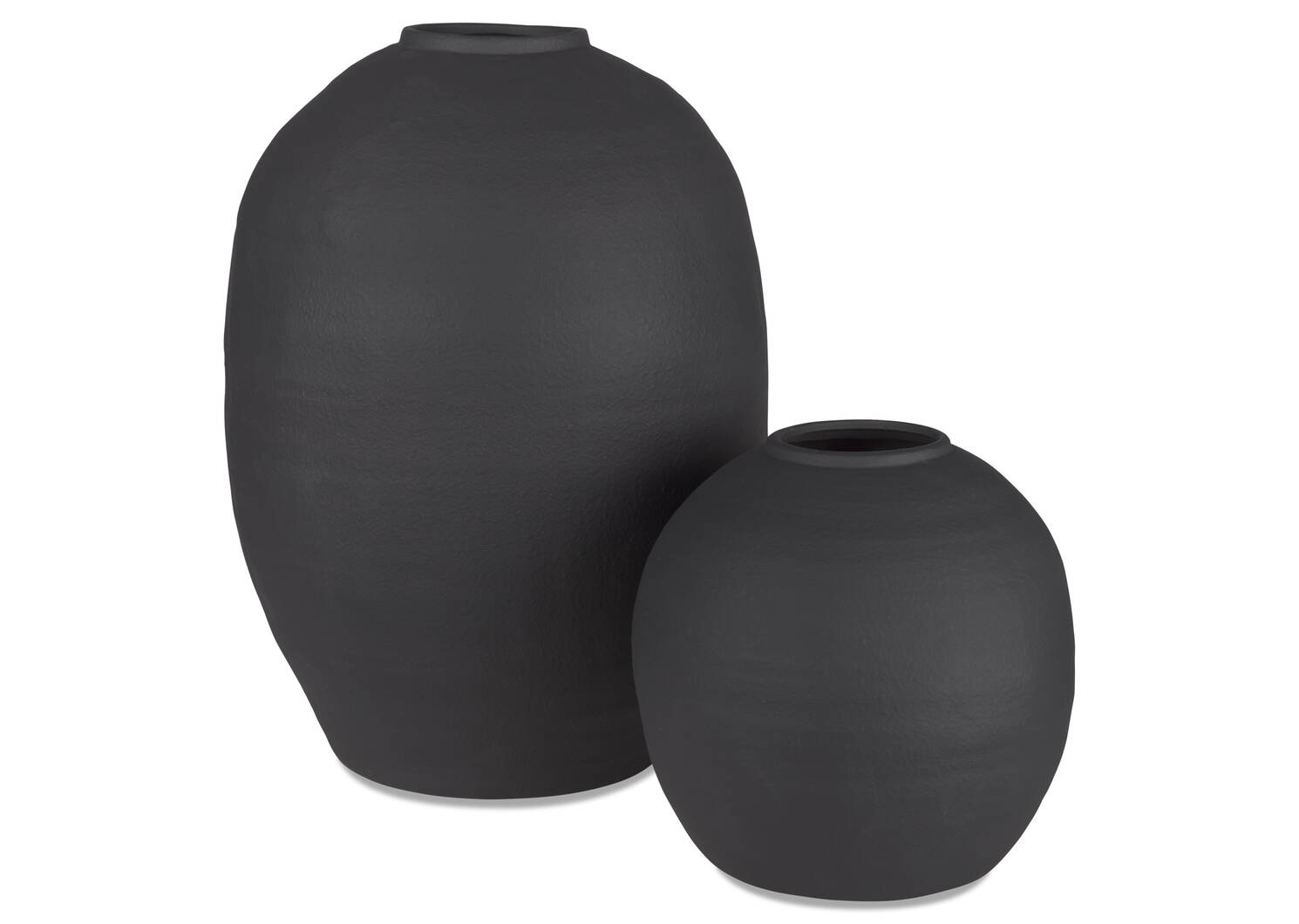 Vases Daleyza noirs