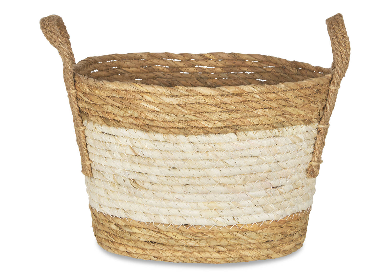 Zelie Basket Small Natural/Ivory