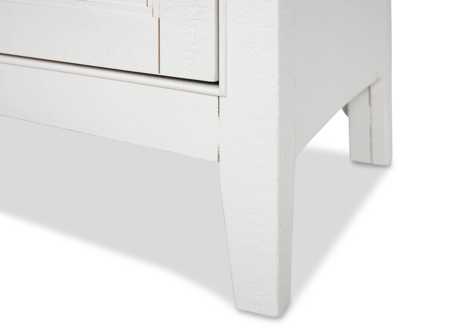 Parker 5 Drawer Chest -Heron White