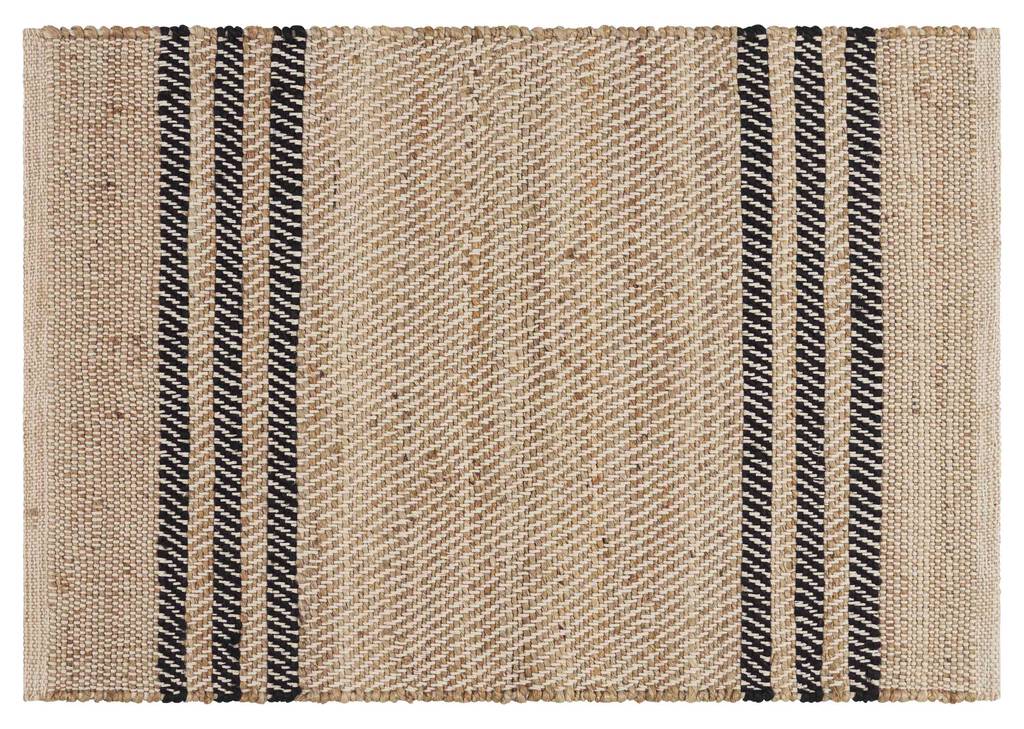 Avalon Accent Rug - Jute/Black