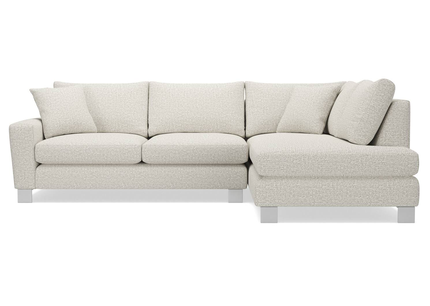 Tribeca Custom Sectional with Chaise Return