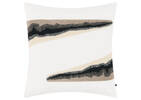 Almo Cotton Pillow 20x20 Ivory/Sand/Blk