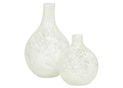 Vases Arabella blancs
