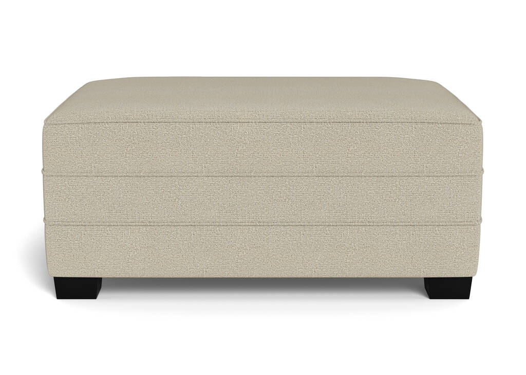Azure Custom Ottoman 40x26"