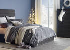 Catelyn Faux Fur Stocking White