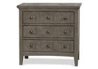 Parker Nightstand -Heron Grey