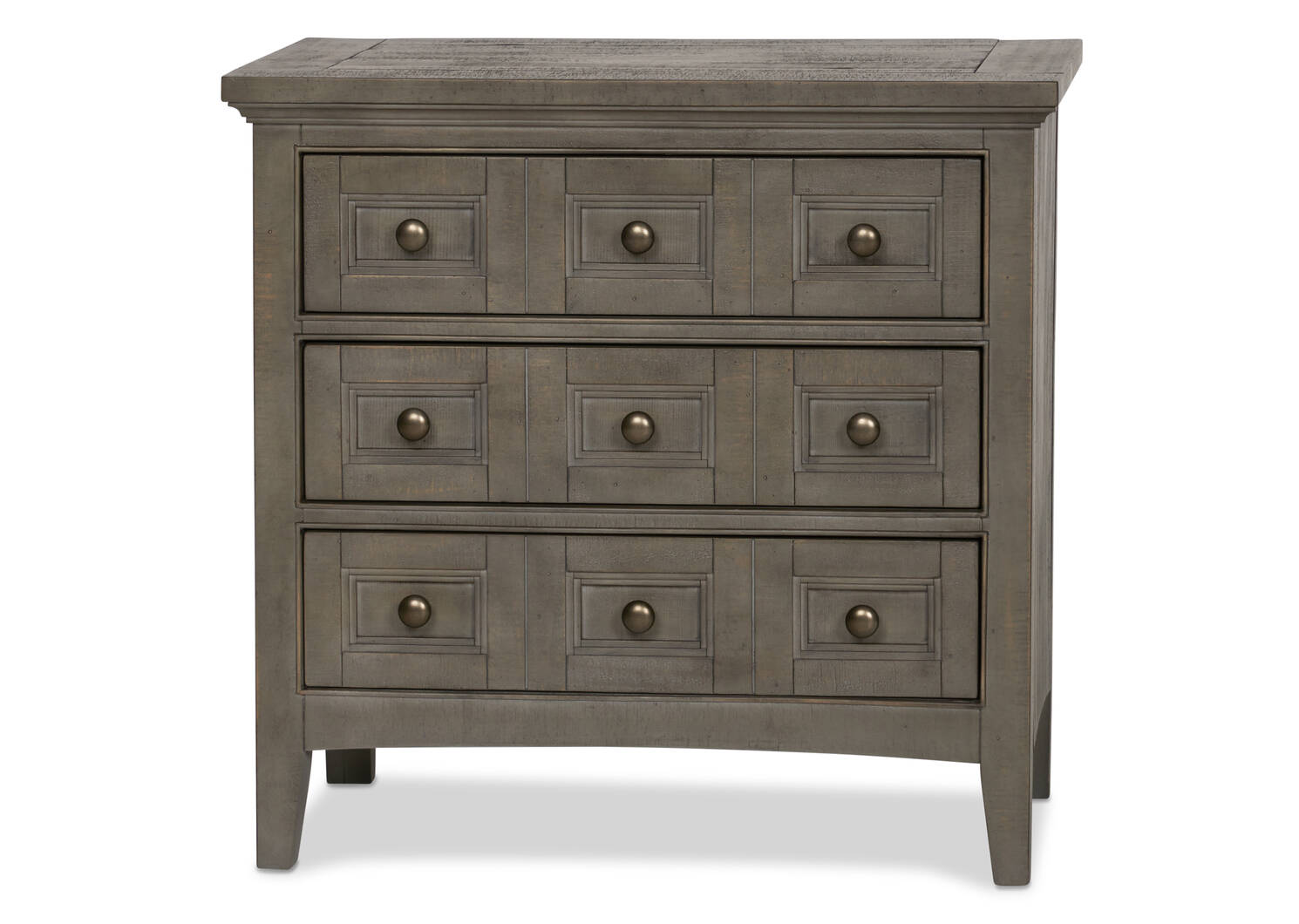 Parker Nightstand -Heron Grey