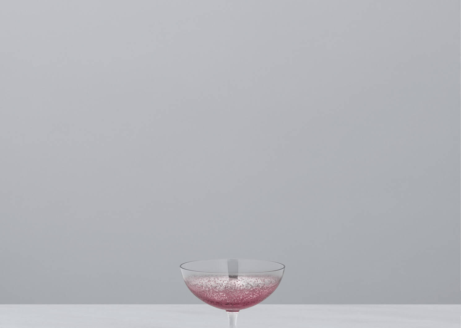 Shimmer Glassware - Rose Gold