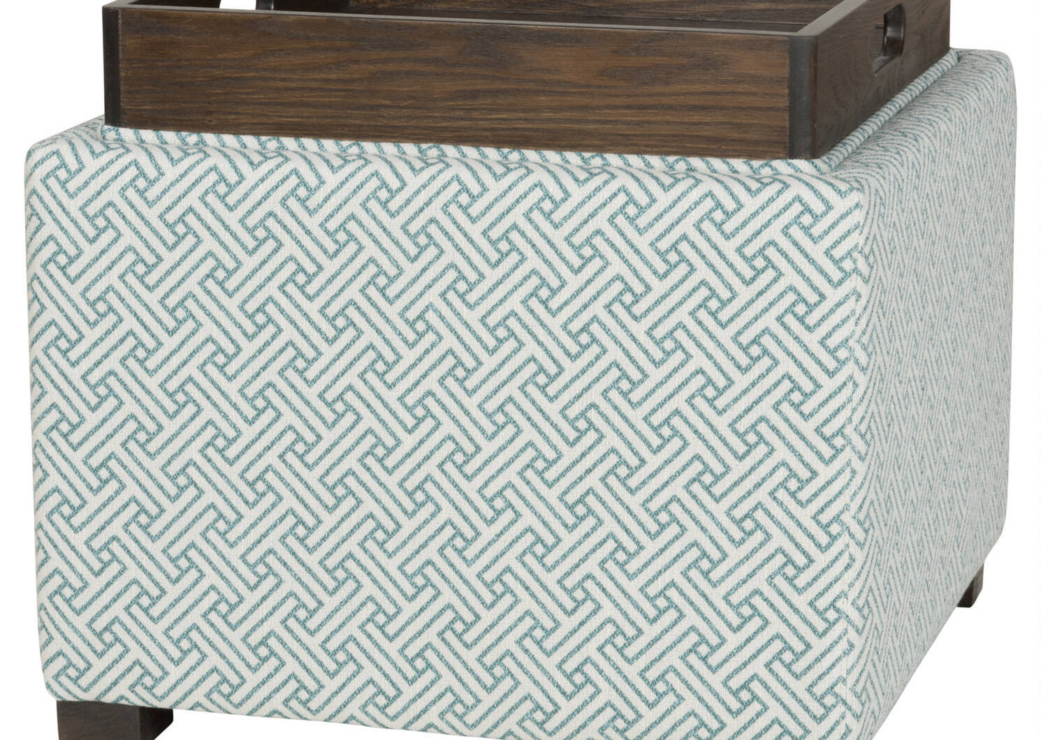 Fay Storage Ottoman -Dax Menthol