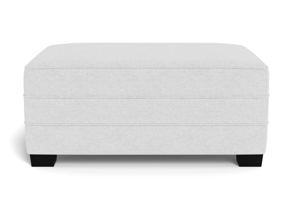 Azure Custom Ottoman 40x26"