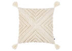 Coussin Dishani 20x20 sable/ivoire