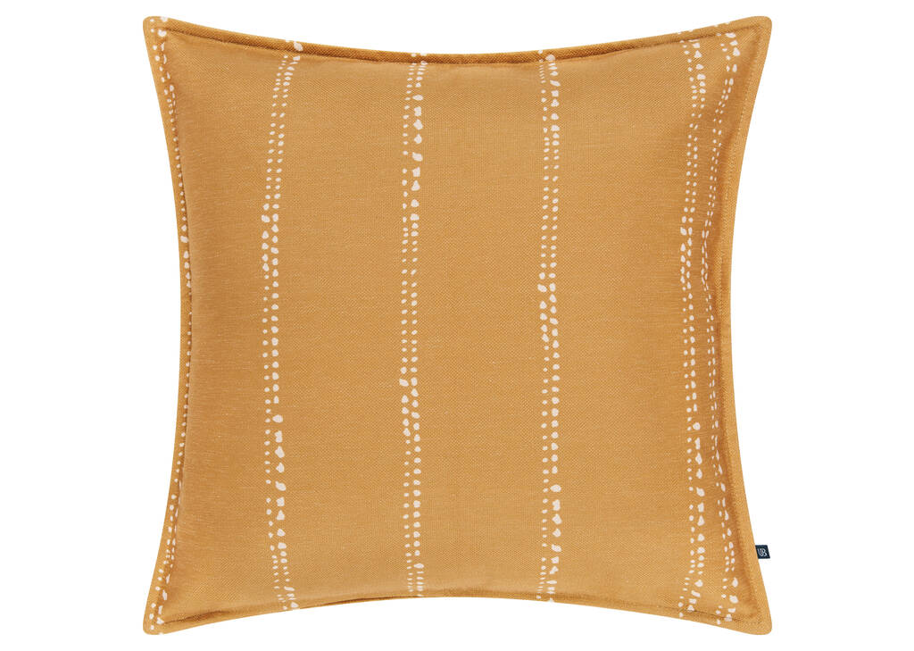 Coussin Seychelles 21x21 champ doré