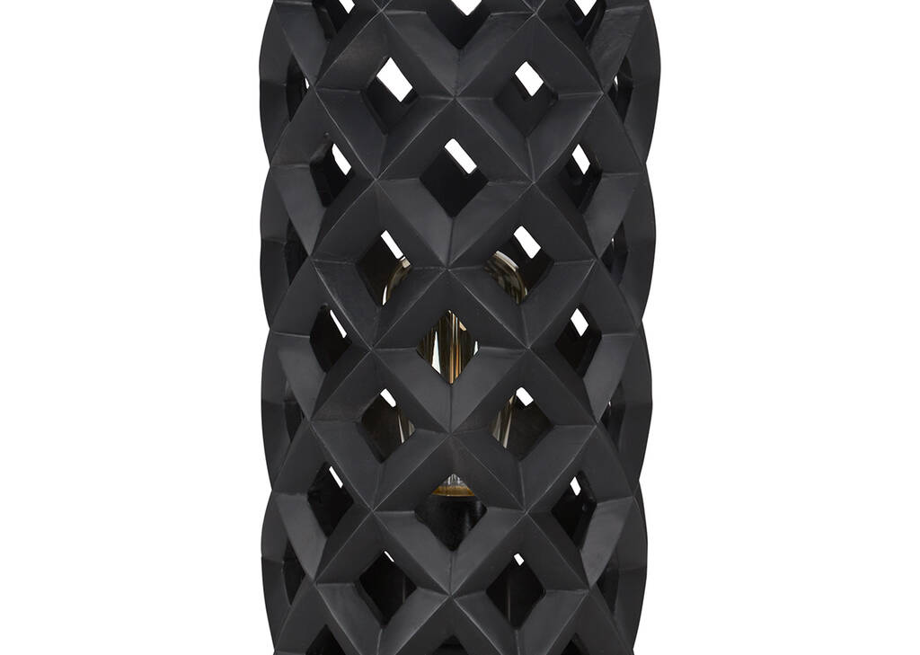 Lampe de table Rosetta noire