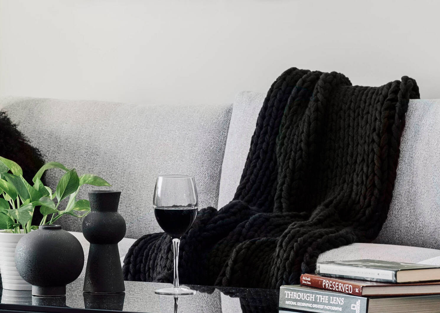 Rosalind Throw Black