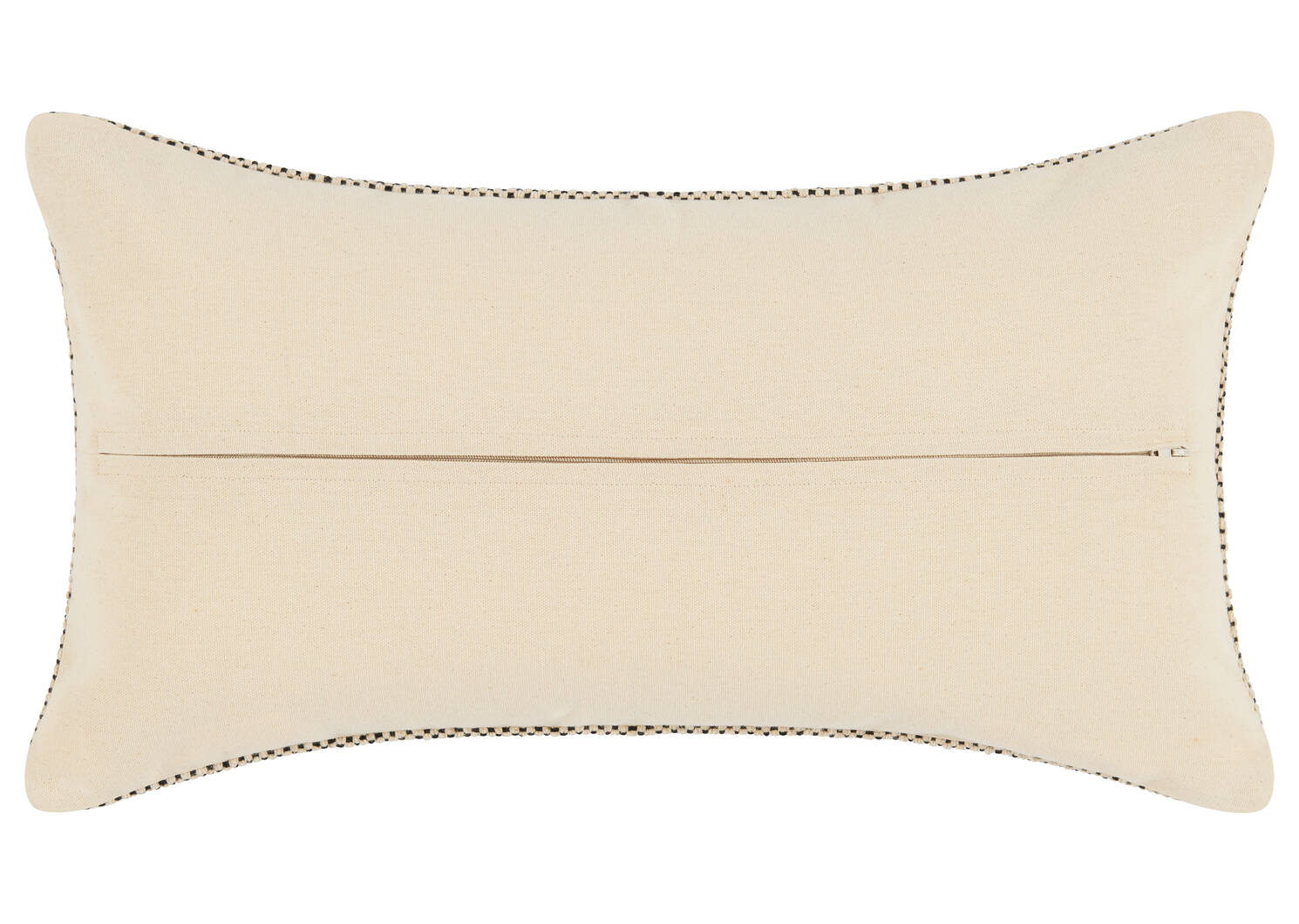 Maylin Pillow 12X22 Ivory/Black