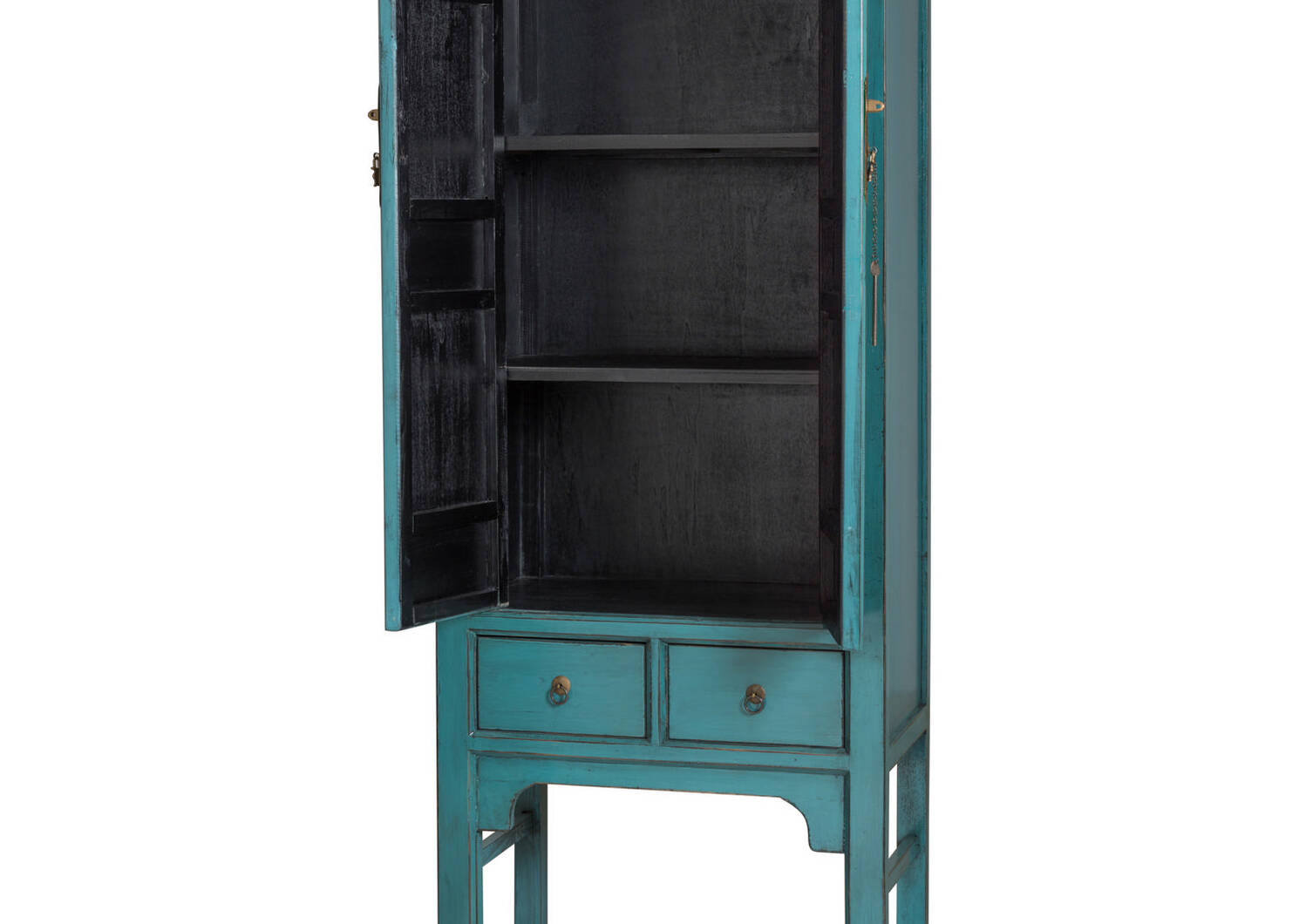 Shino Tall Cabinet -Aegean Sea