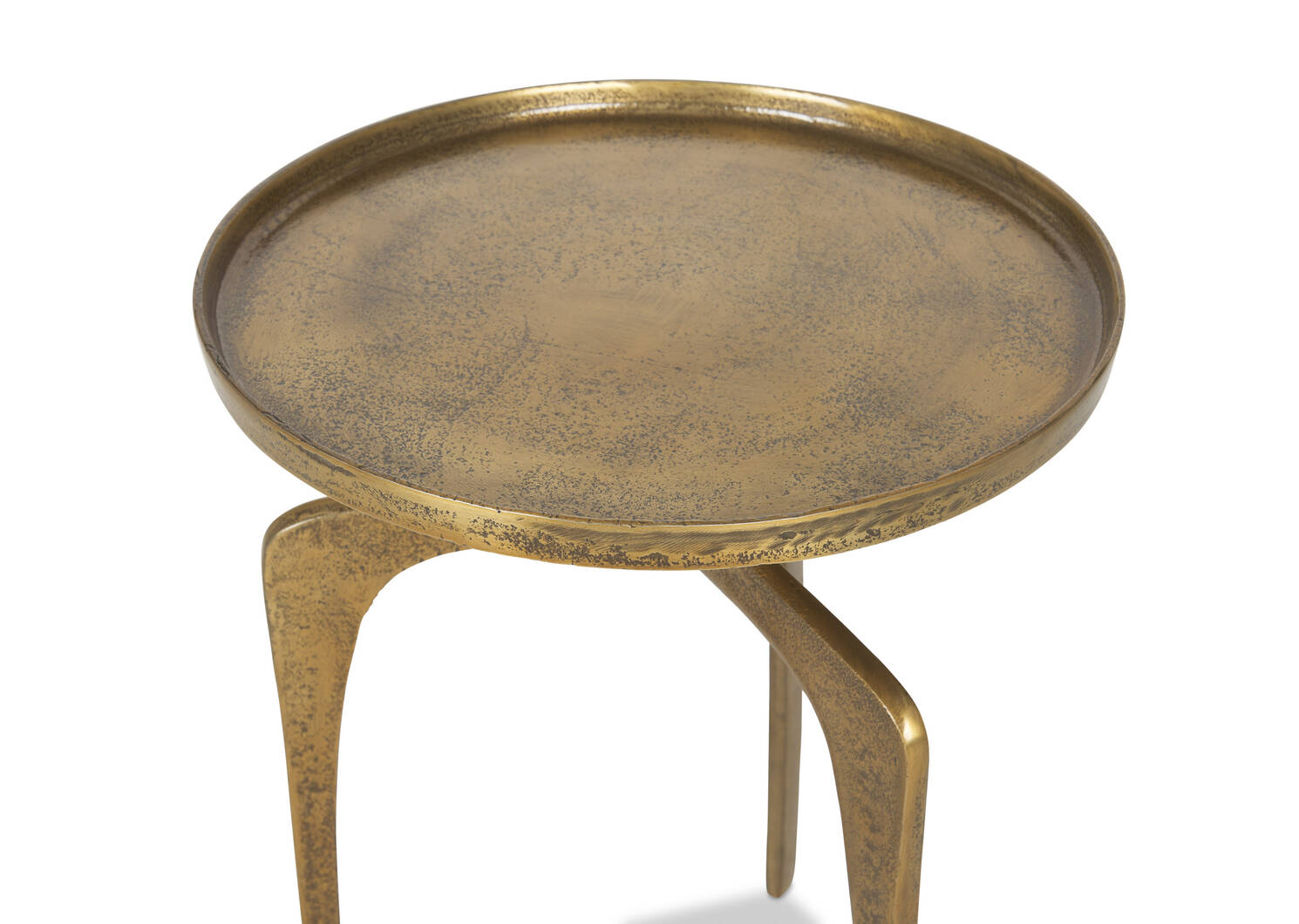 Saylish Accent Table 25" -Brass