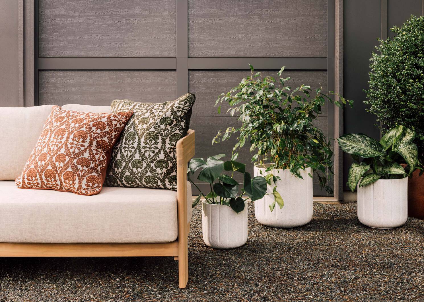 Kora Planter Small White