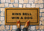 Ring Bell Win a Dog Doormat