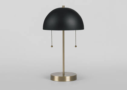 Lampe de table Keeley noire