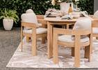 Tonga Outdoor Dining Chair -Elio Oyster