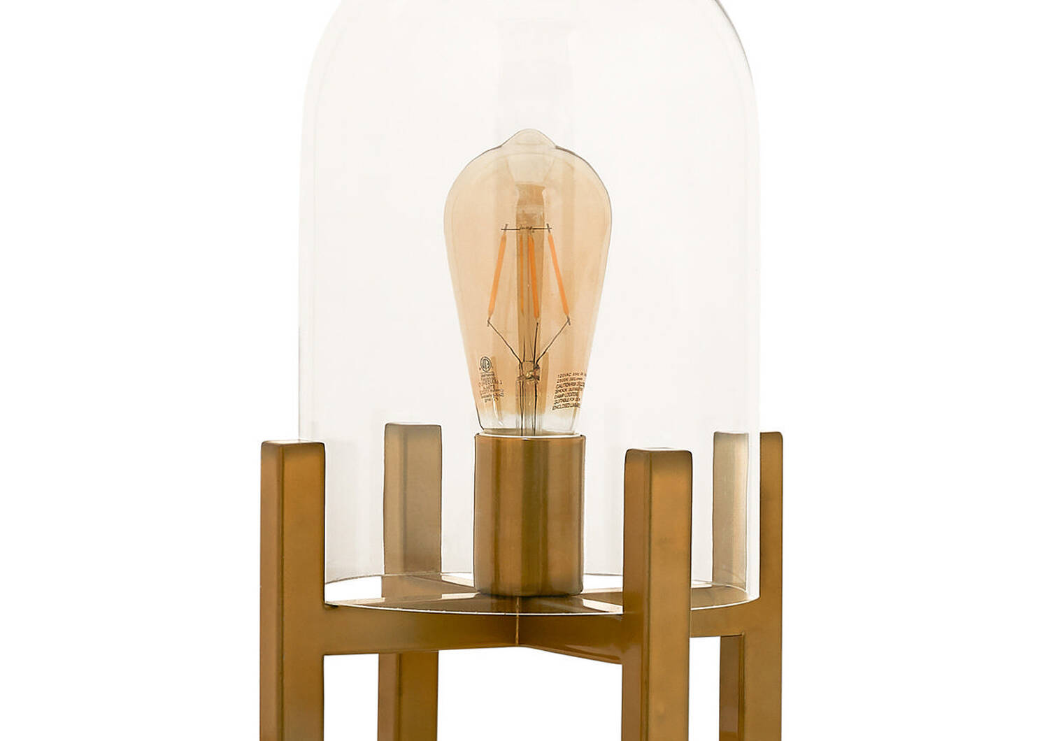 Lampe de table Edwin laiton