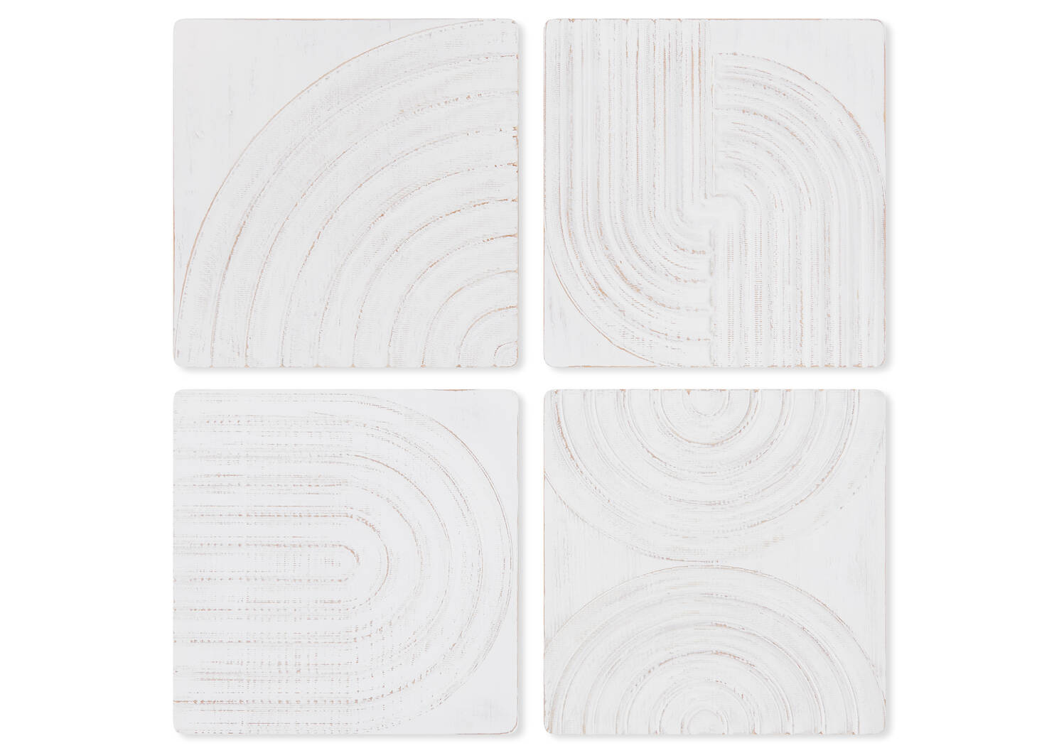 Brohm Wood Panel III White