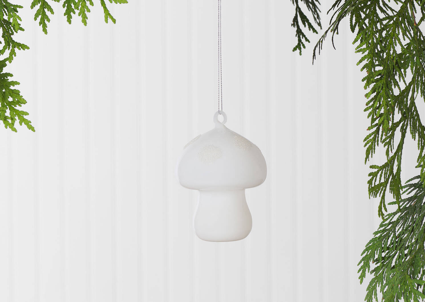 Elsa Snow Mushroom Ornament