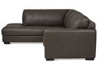 Boone Leather Condo Sofa Chaise -Gr, LCF