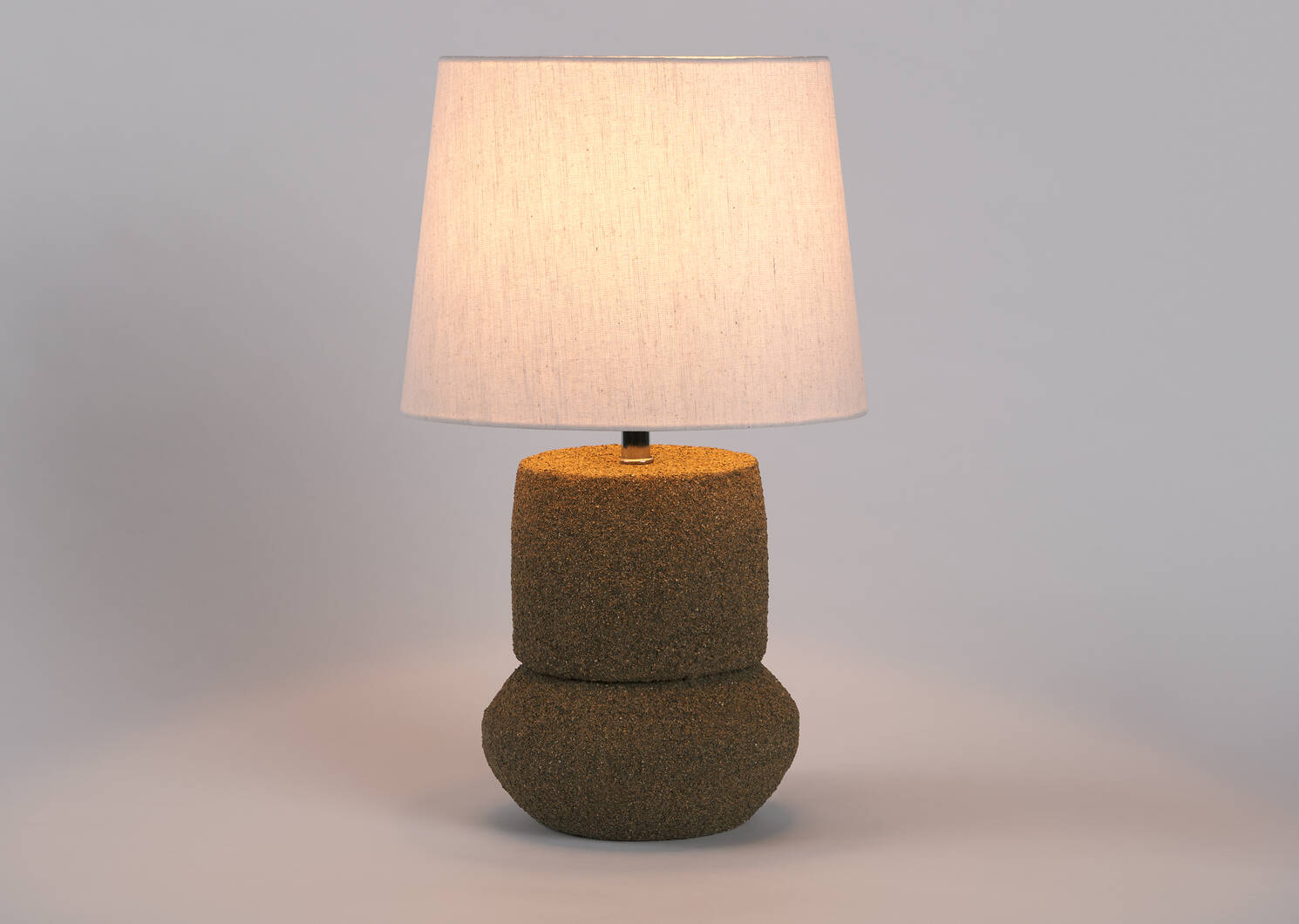 Lampe de table Garvey brune