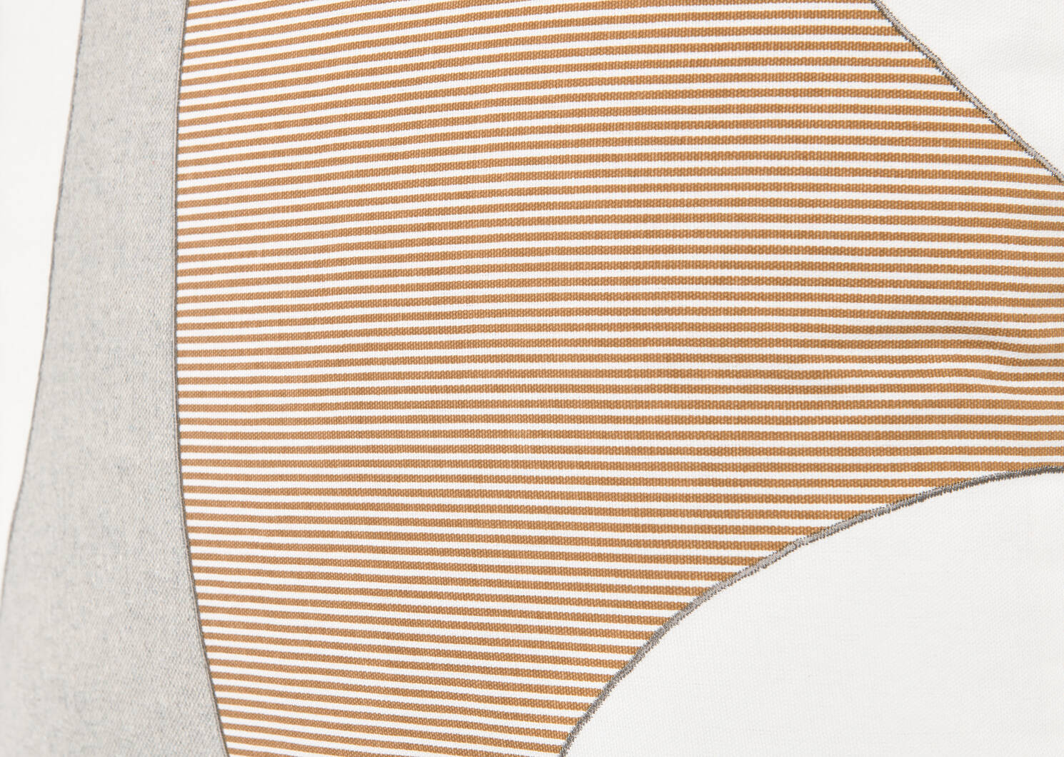 Coussin en coton Lena 20x20 iv/chai/gr