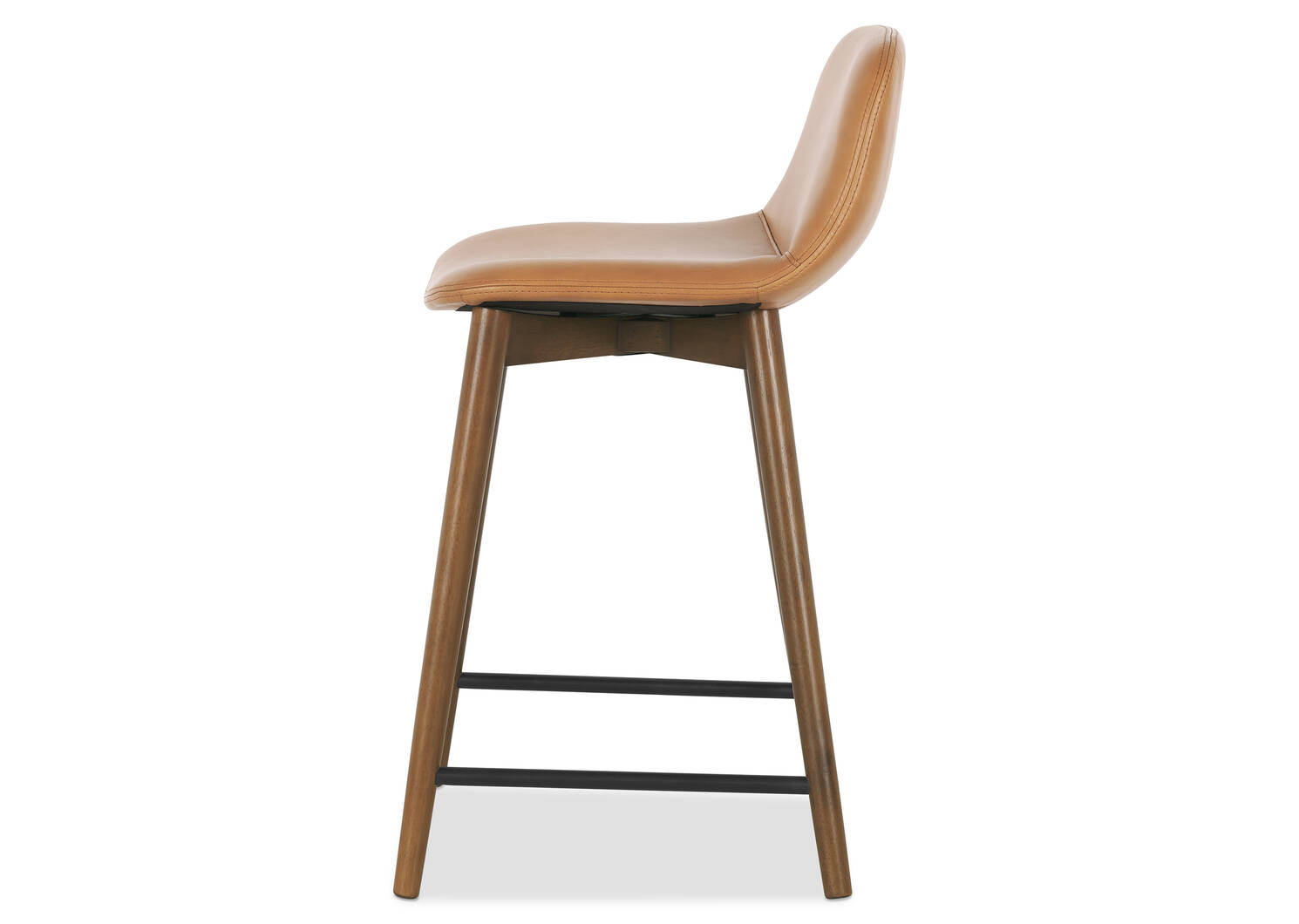 Decklyn Lthr Counter Stool -Olson Camel