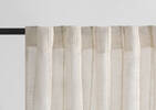 Kolter Sheer Striped Curtain 96 Ivory