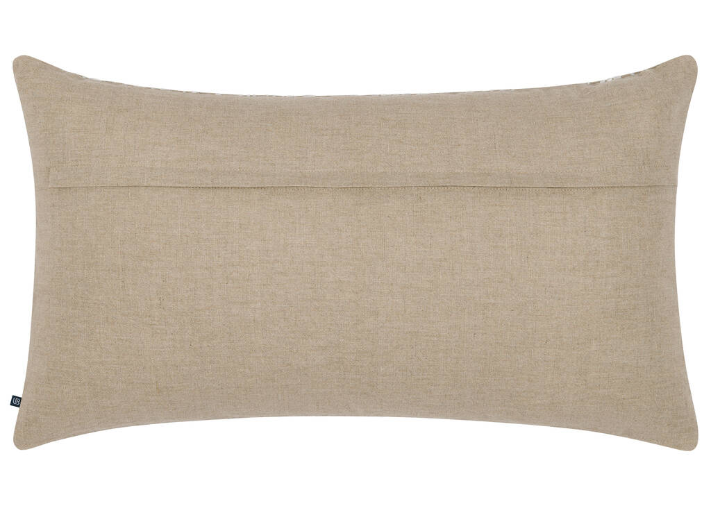 Ivy Cotton Embroidered Pillow 14x24 S