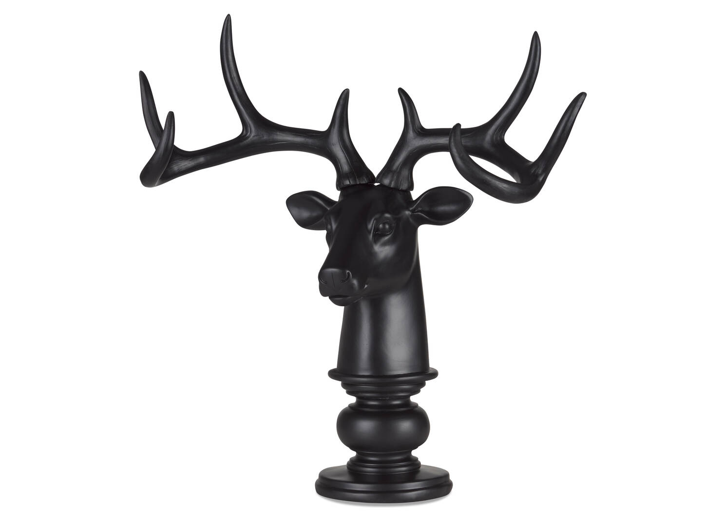 Brome Deer Head Statue