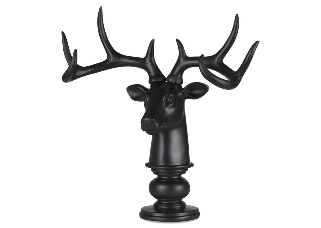 Brome Deer Head Statue