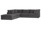 Antonio Sectional -Gilligan Fog