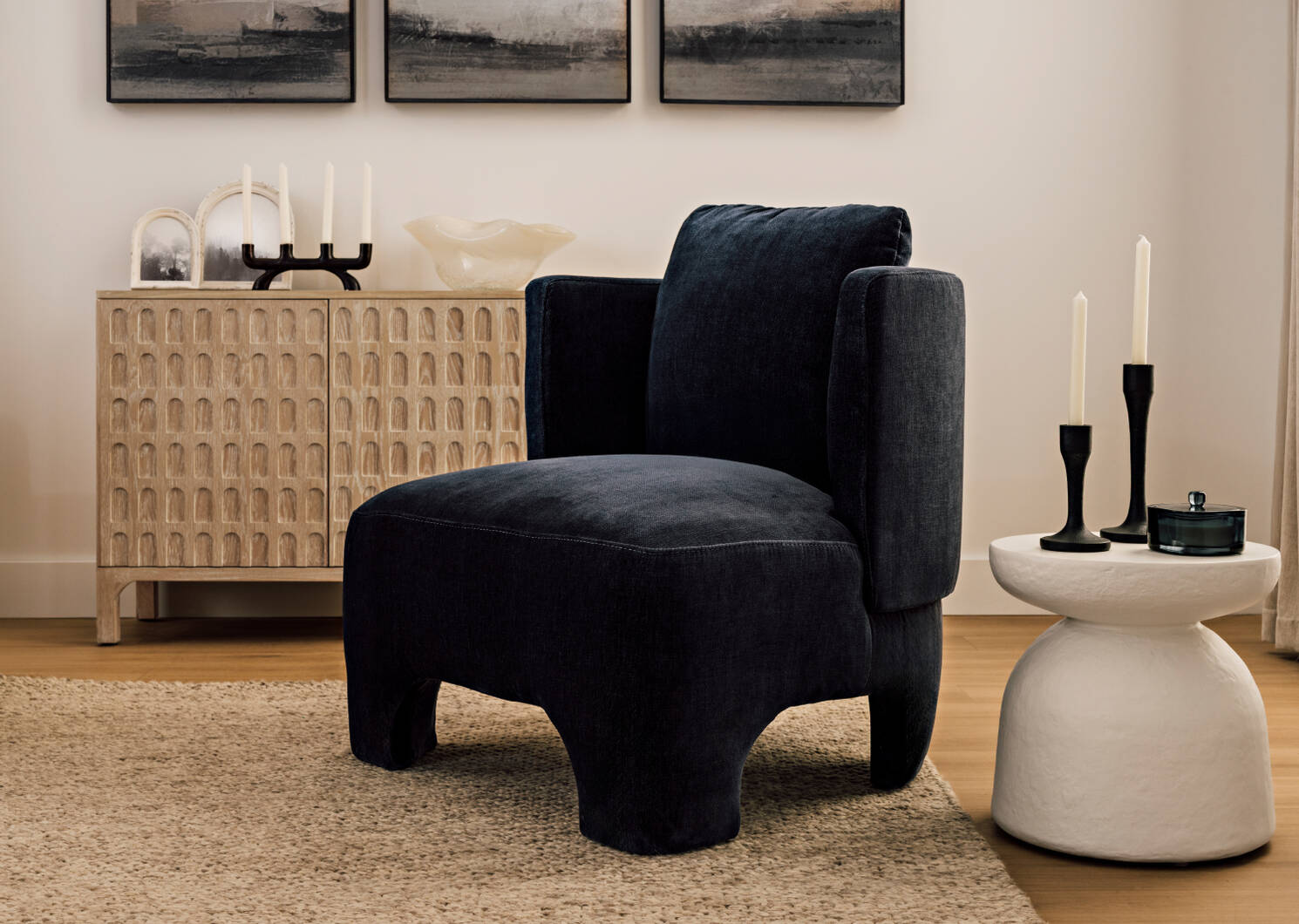 Fauteuil Louella -Ara éclipse