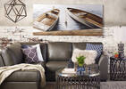 Boone Leather Condo Sofa Chaise -Gr, LCF