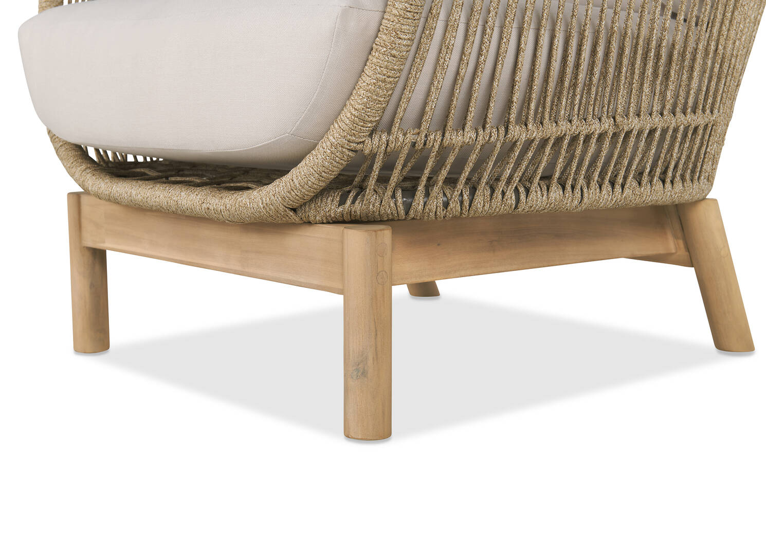 Fauteuil d'extérieur Adera -naturel