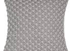 Ellie Cotton Toss 20x20 Light Grey