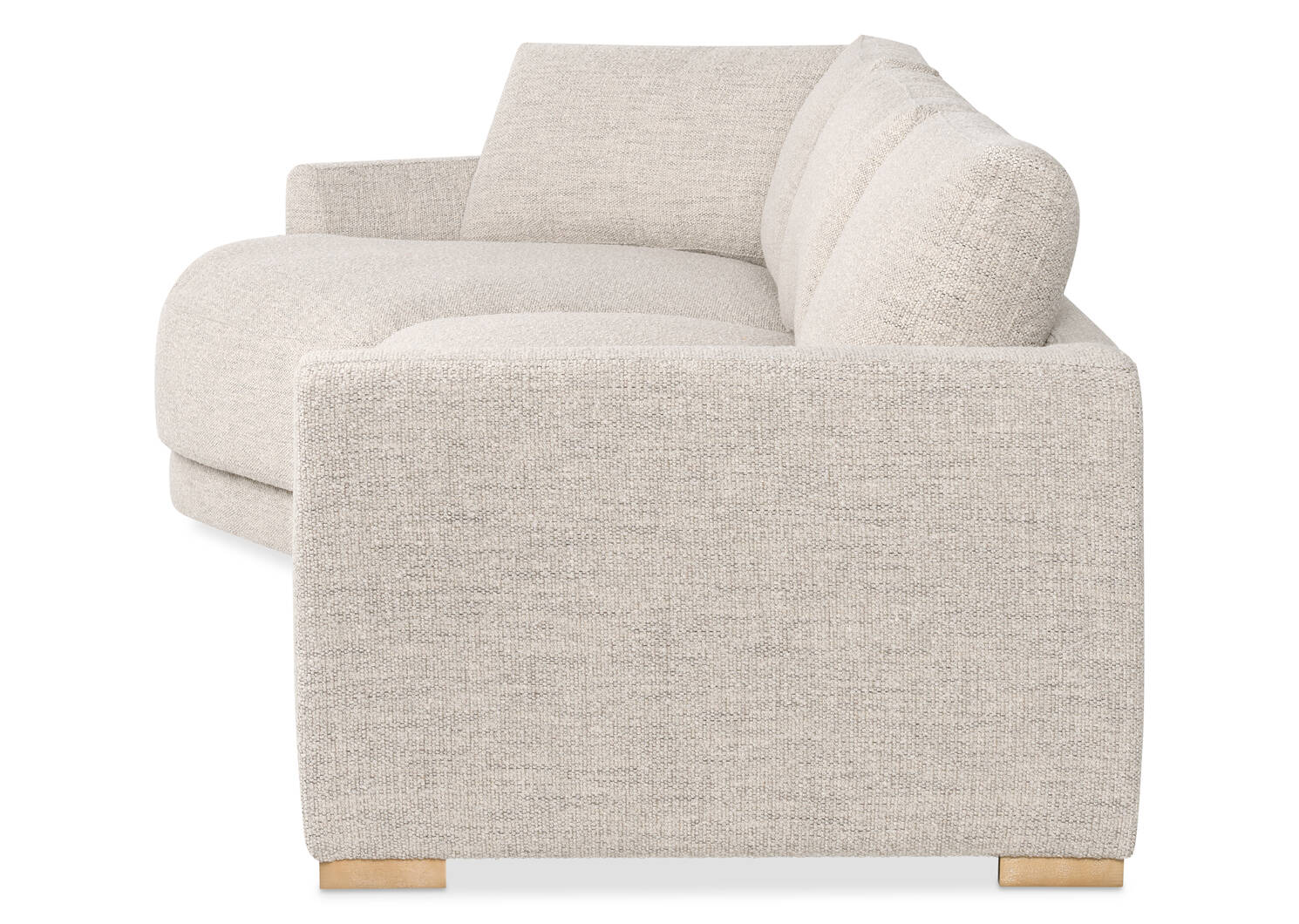 Anderson Sofa Chaise LCF -Luly Taupe