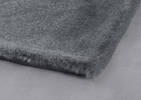 Kingston Faux Fur Throw Grey